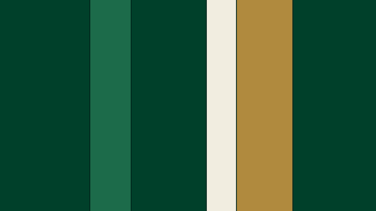 Brooklands Green — abstract composition in british racing green and brass